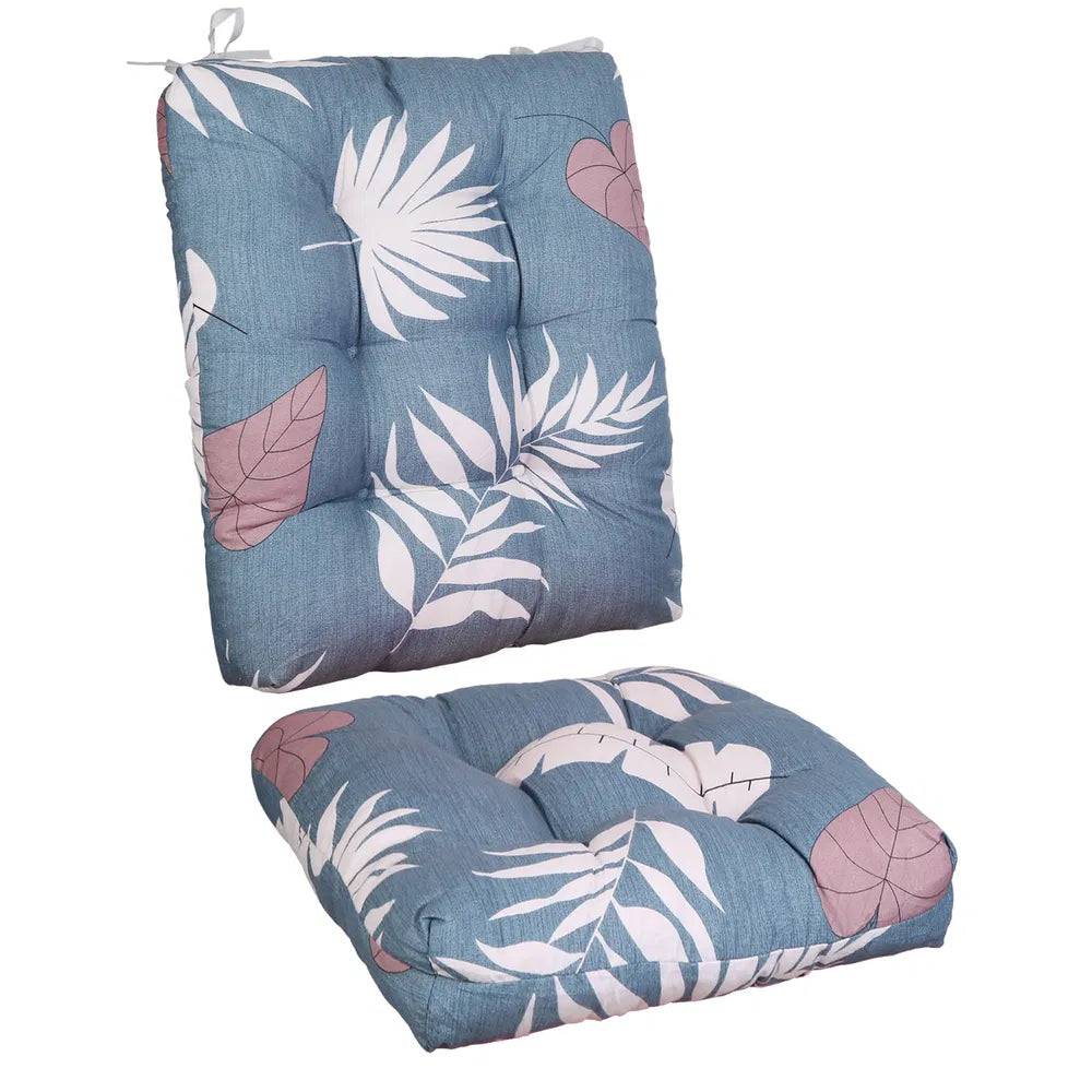 Waterproof Rocking Chair Cushion Set - Comfortable Oxford Cloth