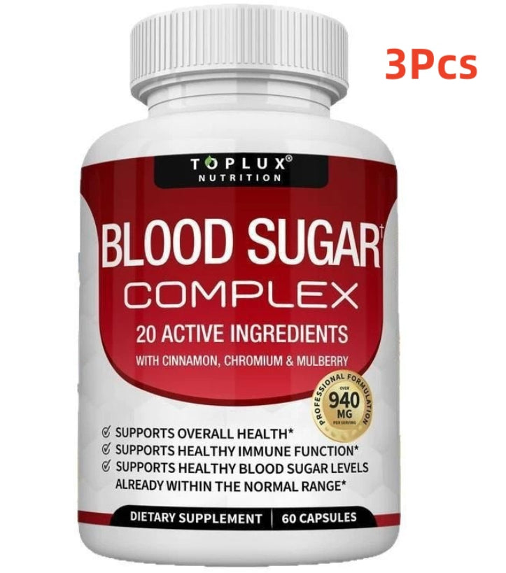 Blood Glucose Support Complex Capsules