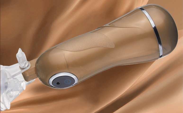 Portable Male Masturbator - Squeezable Sucking Cup with Suction