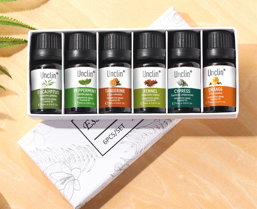 Essential Oil Set - 6 Piece, 10ml Each