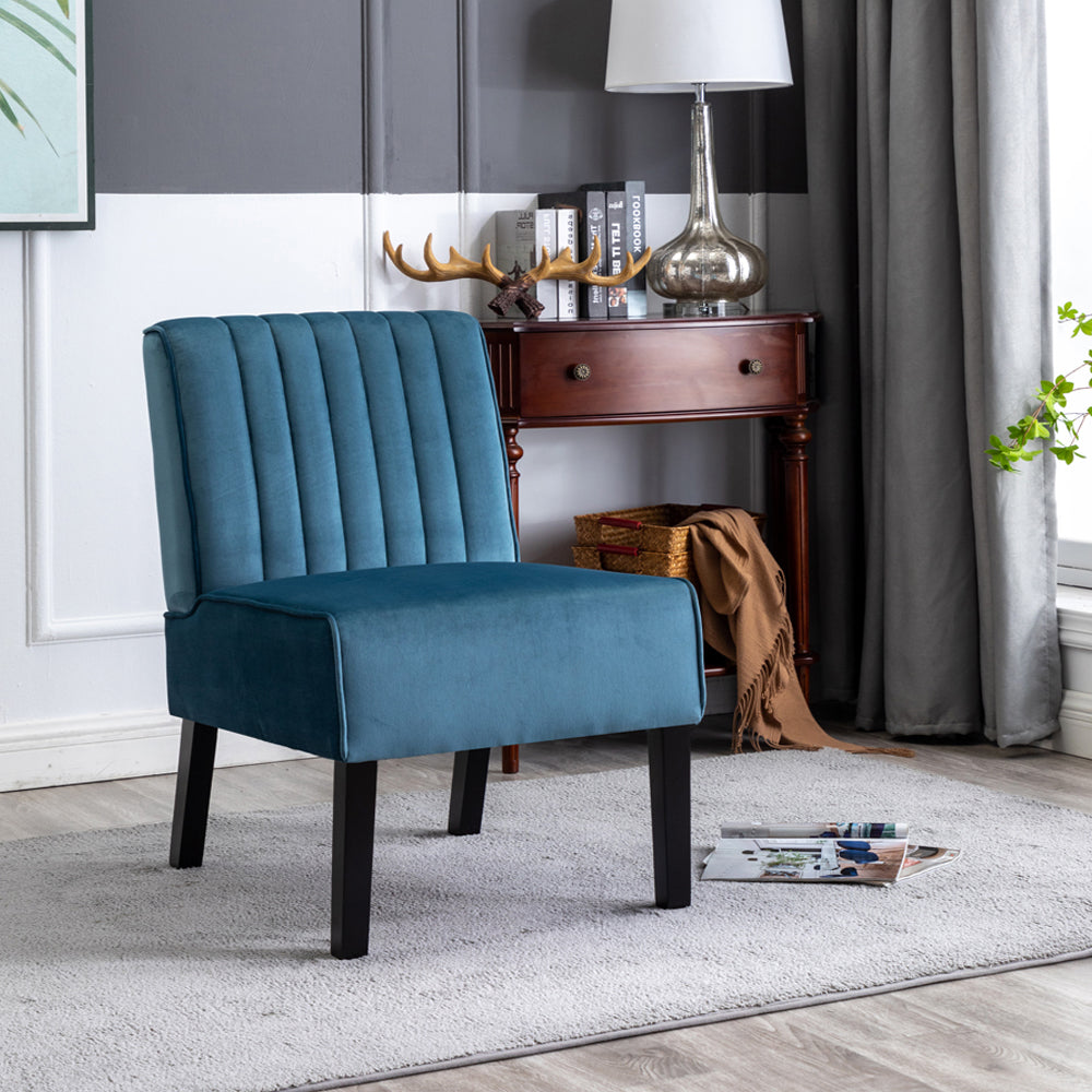 Reese Mid Century Modern Accent Chairs Set Of 2 With Minimalist