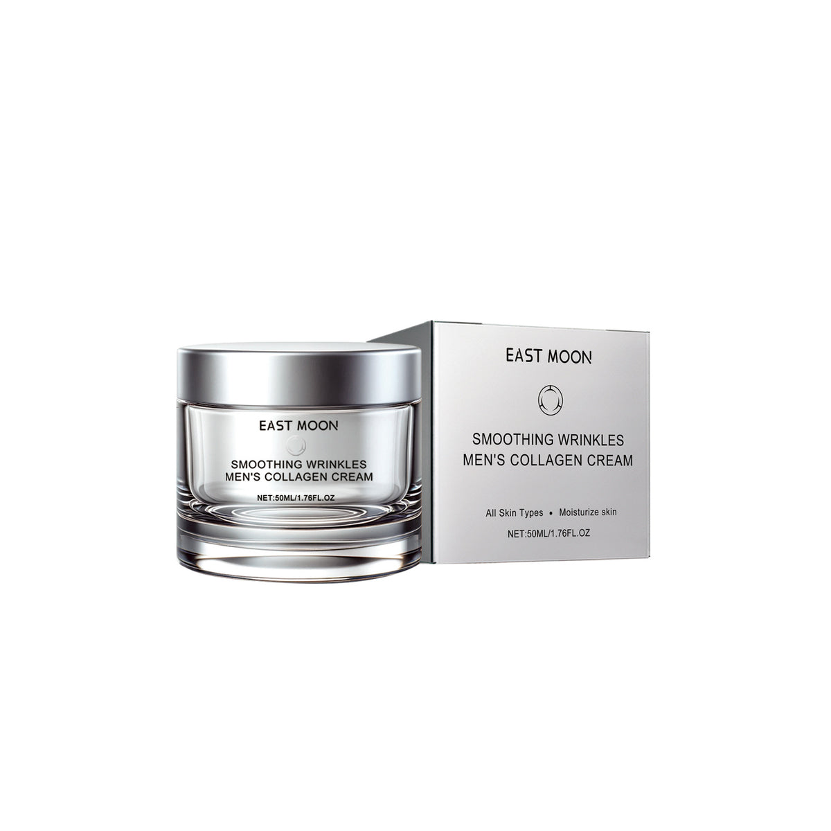 Men's Collagen Egg White Icing Fading Wrinkle Hydrating Facial Cream 50ml