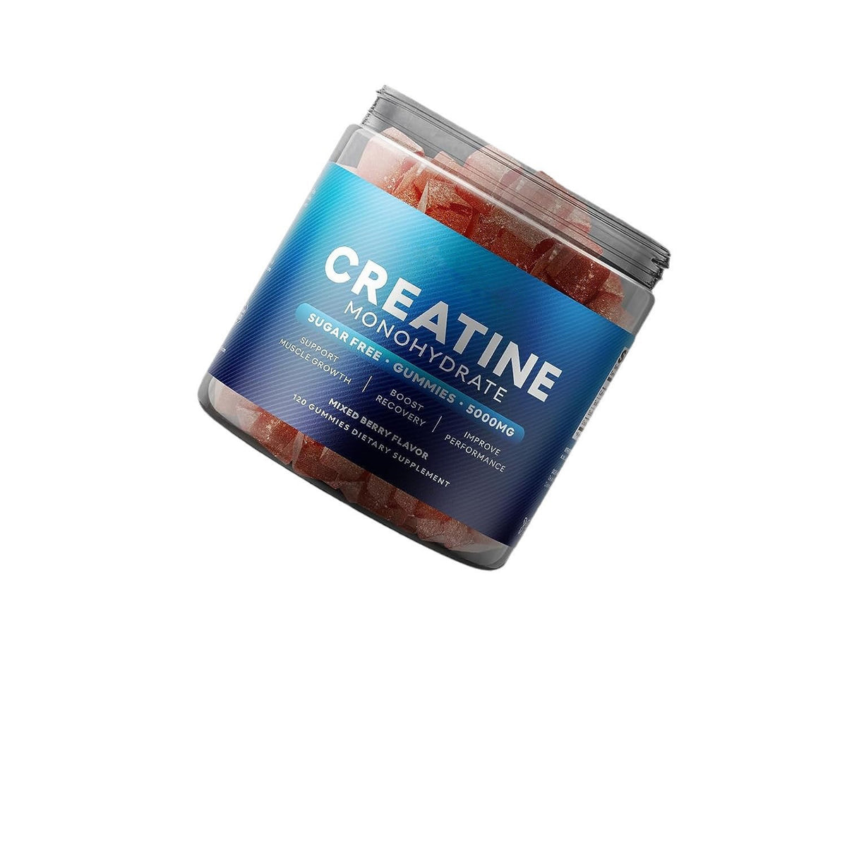 Creatine Gummy Tablets - Pre-Workout Support, 120 Tablets