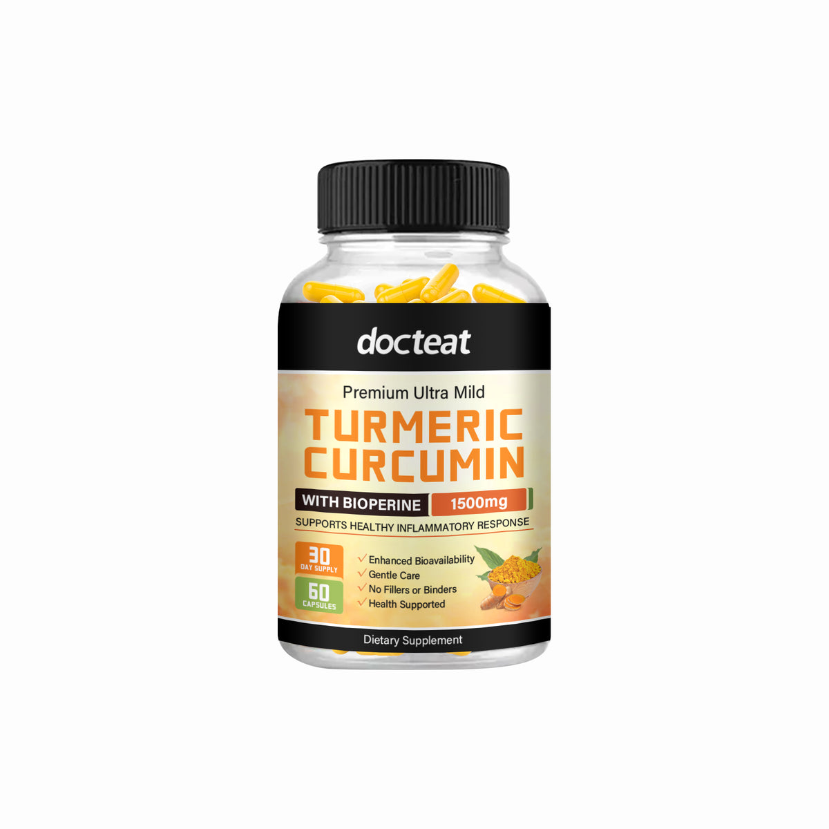 Curcumin Capsules 60 Count