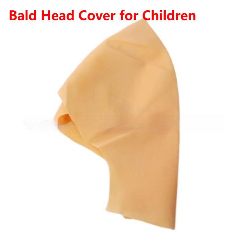 Film and Television Makeup Wig Head Cover Set - No Shaving Needed