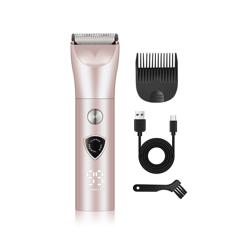 Electric Body Hair Clipper – USB Rechargeable Grooming Kit