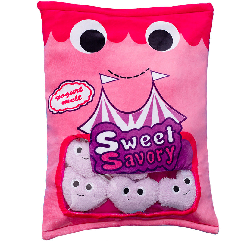 Cute Plush Pillow Toy for Kids - Fun Fruit-Shaped Cushion, Multiple Colors