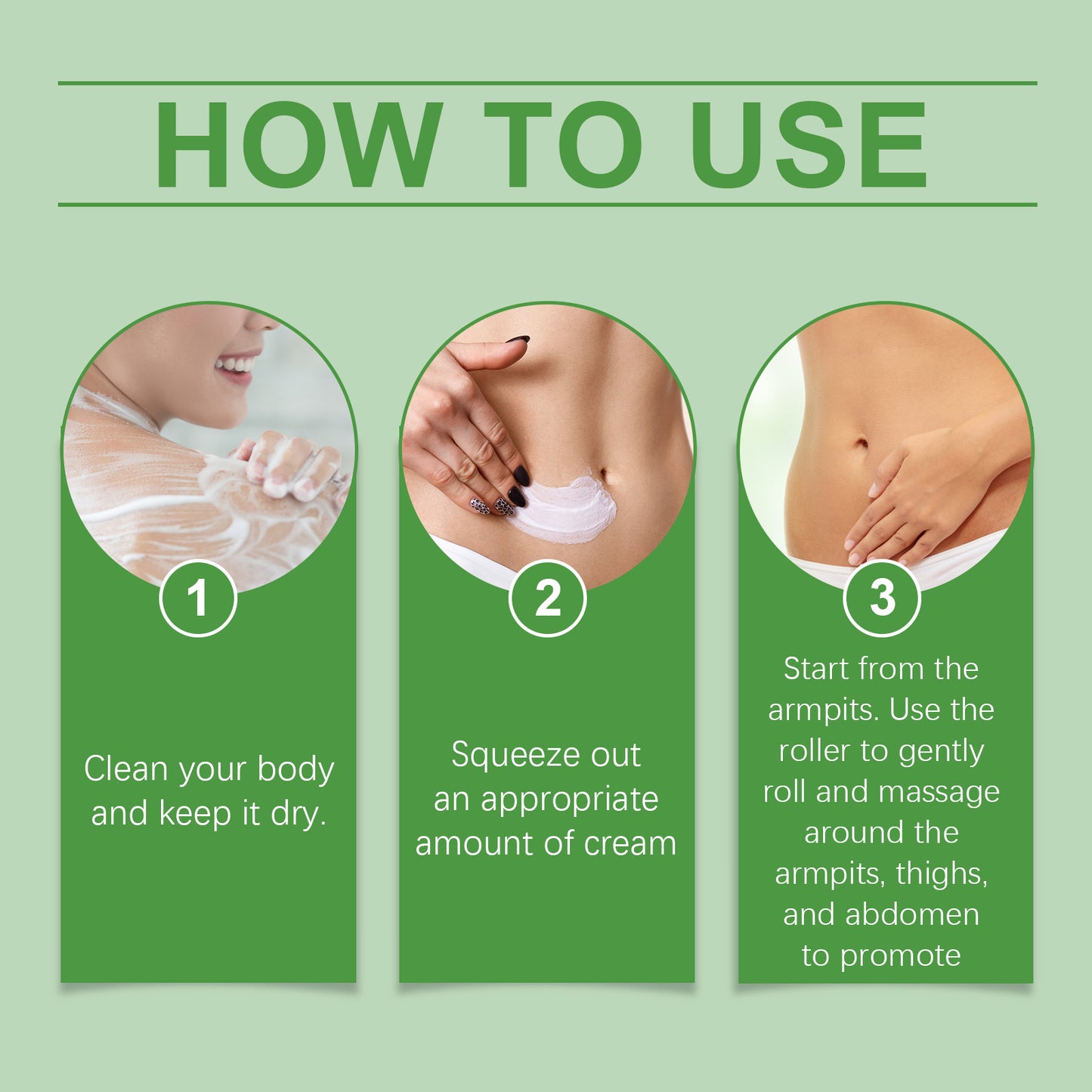 Firming Body Massage Cream with Ginger & Hyaluronic Acid - Moisturizing