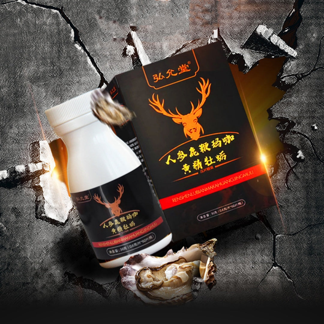 Ginseng Deer Pizzle Maca Oyster Peptide Tablets