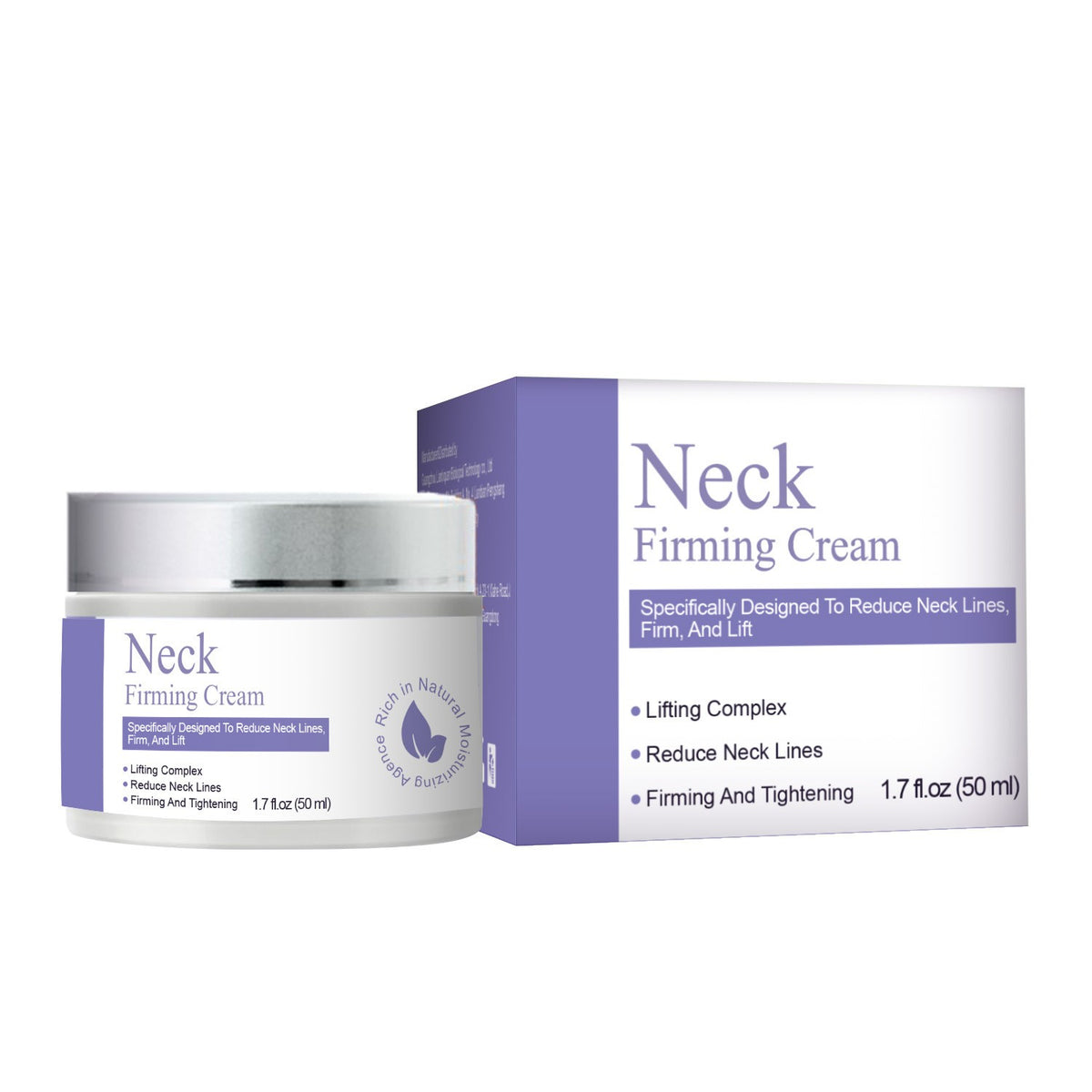 Neck Tightening Cream - Moisturizing & Firming Skin Care 50g