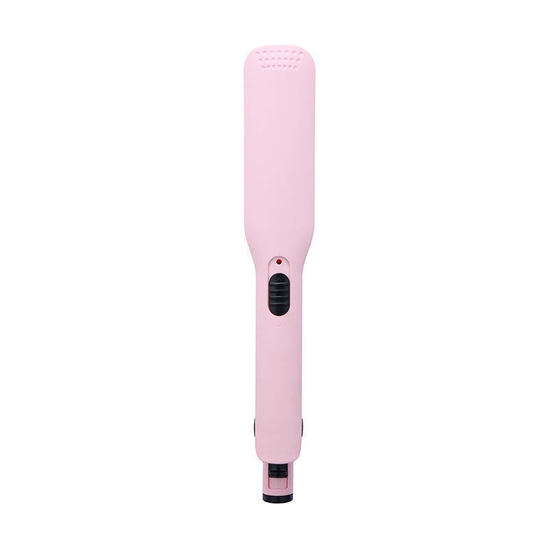 Dual-Use Electric Hair Curler and Straightener - Adjustable Temperature, Fast Heating