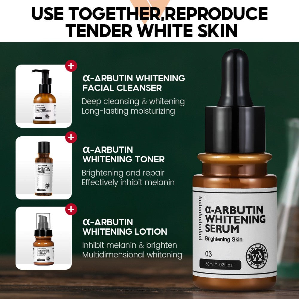 Skin Brightening Serum with Arbutin - 30ml Hydrating Essence for Even Skin Tone