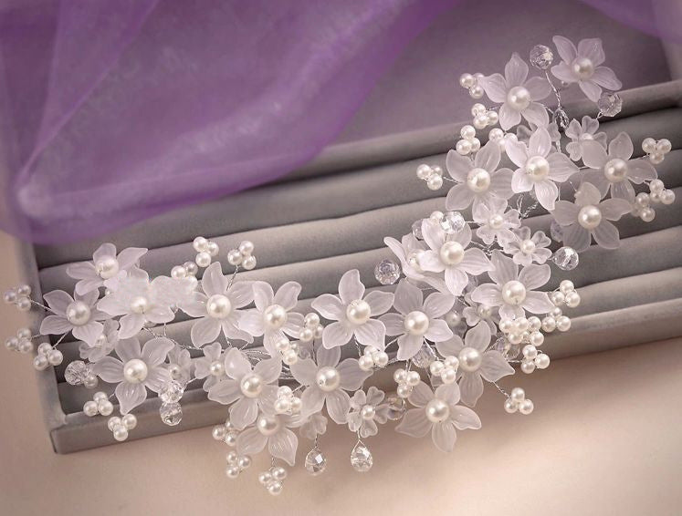 Crystal Hair Band - Handmade Headband Accessory