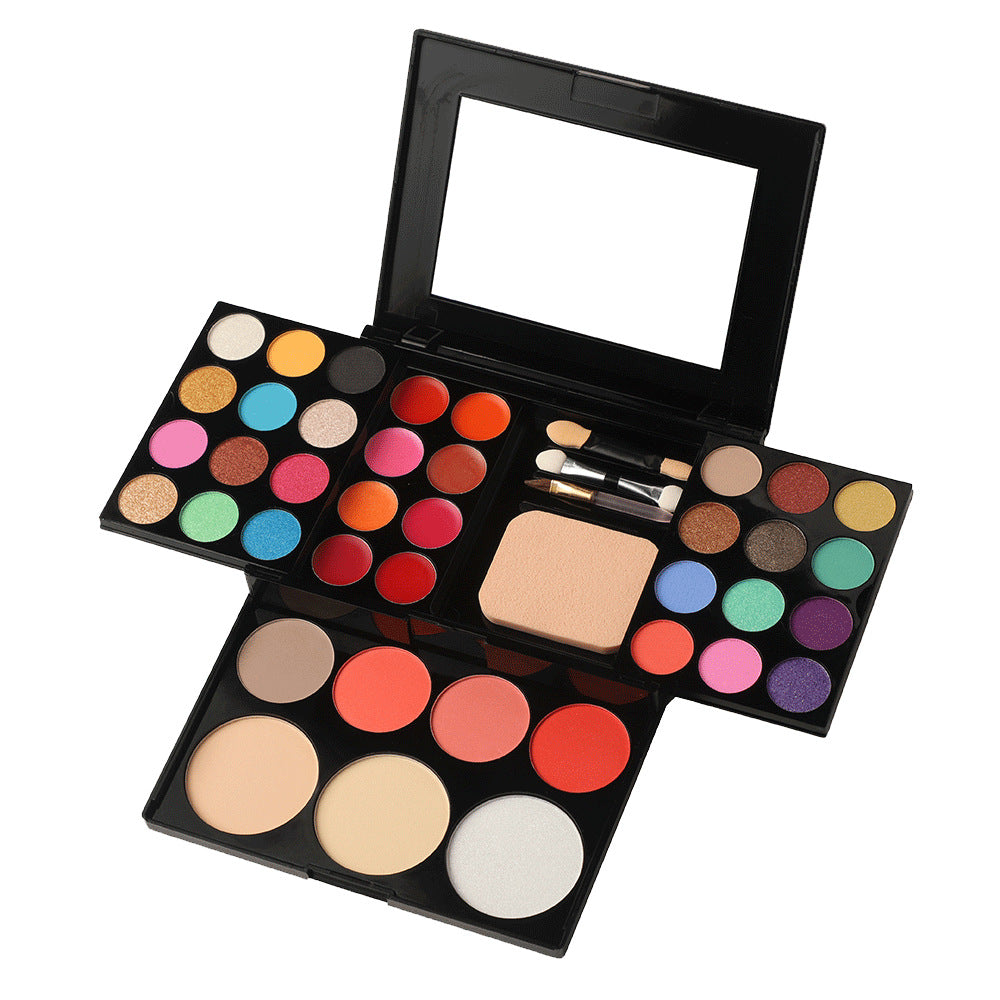 Multifunctional 39-Color Eye Shadow Palette with Cosmetic Case