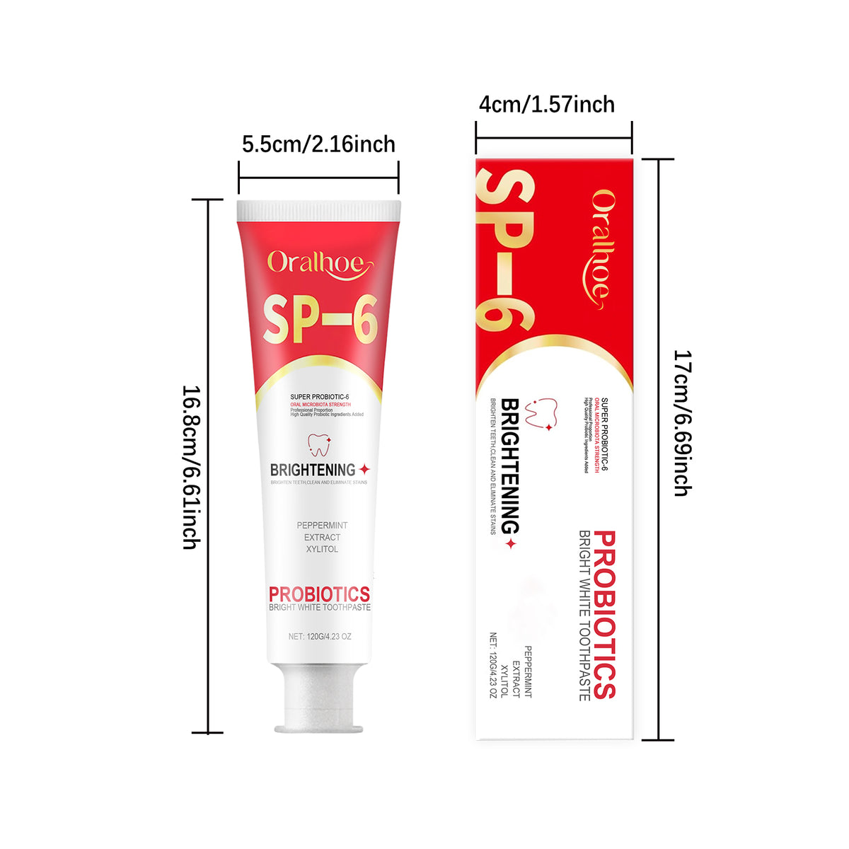 Probiotic Whitening Toothpaste 120g