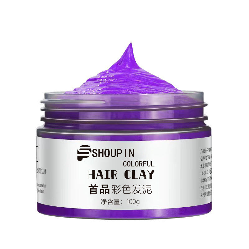 Disposable Men's Hair Color Cream - Multiple Shades, Moisturizing Hair Dye