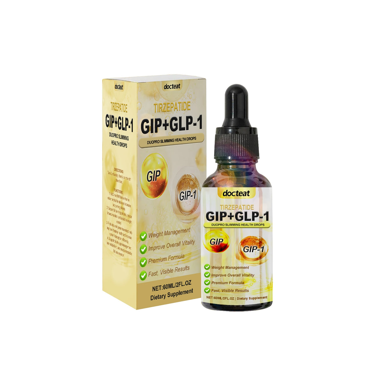 NAD+ NR Health Supplement Drops - 60ml