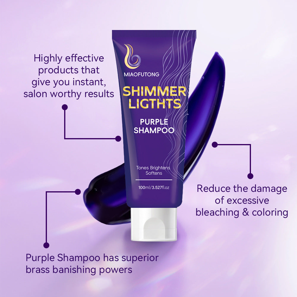Solid Color Lock Hair Dyeing Shampoo Smooth
