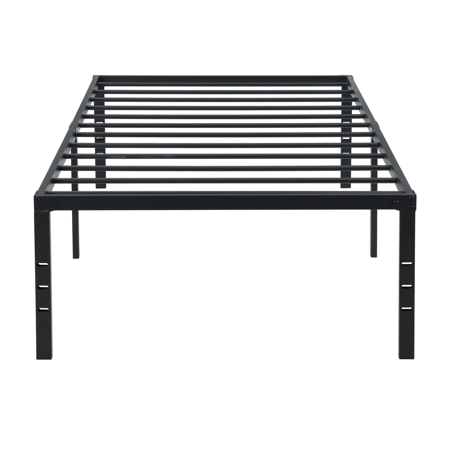 Twin Size Heavy Duty Metal Bed Frame - Quick Assembly, No Noise