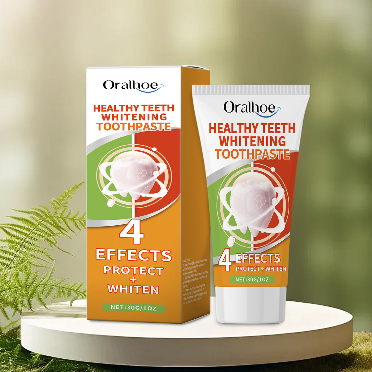 Whitening and Anti-Moth Toothpaste 30g - Oral Care for Bright Teeth