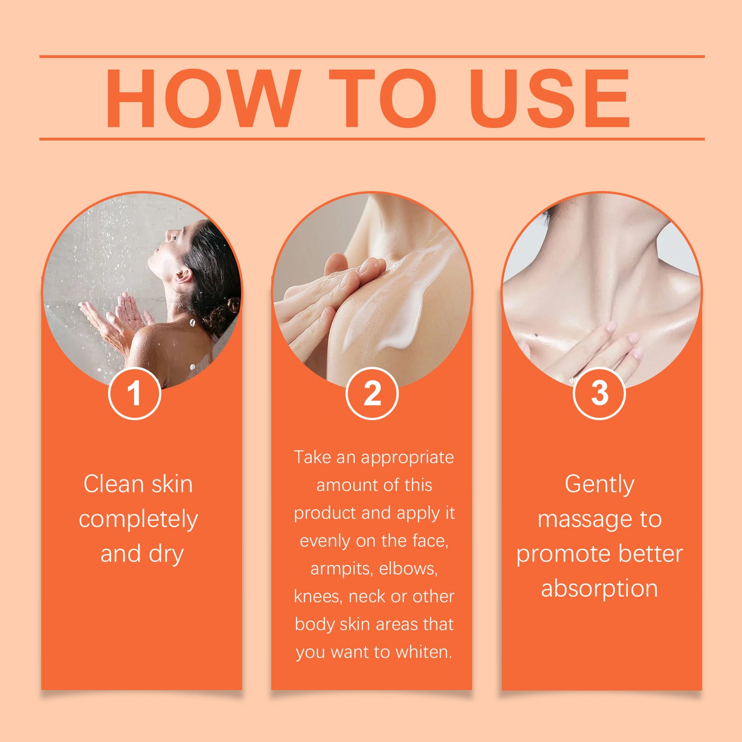 Brightening Body Cream with Collagen & Vitamin C - Moisturizing Skin Care
