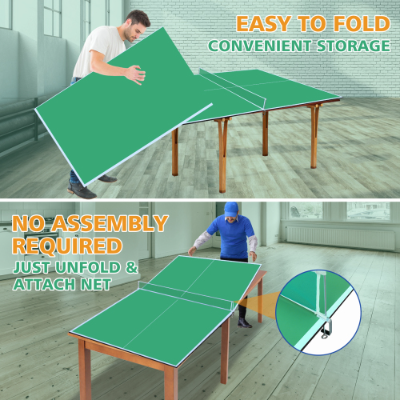 7ft Foldable Ping Pong Conversion Top for Indoor Games