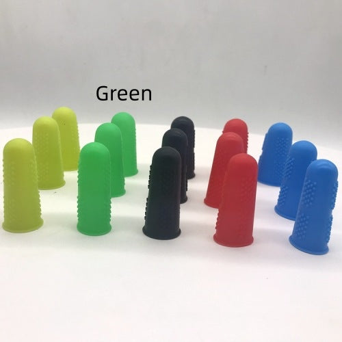 Silicone Finger Protectors Set Anti-Scald Heat-Resistant Finger Covers for Kitchen