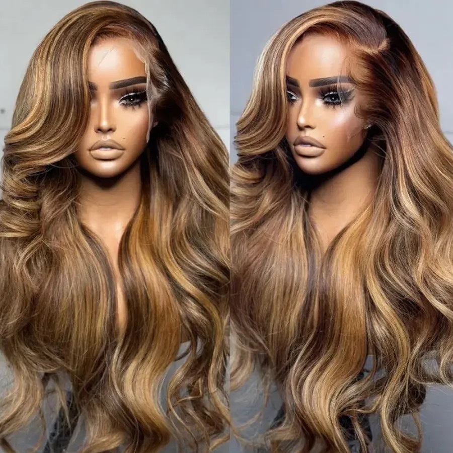 Large Wave Synthetic Wig for Women - Long Curls & Straight Styles, Multiple Colors