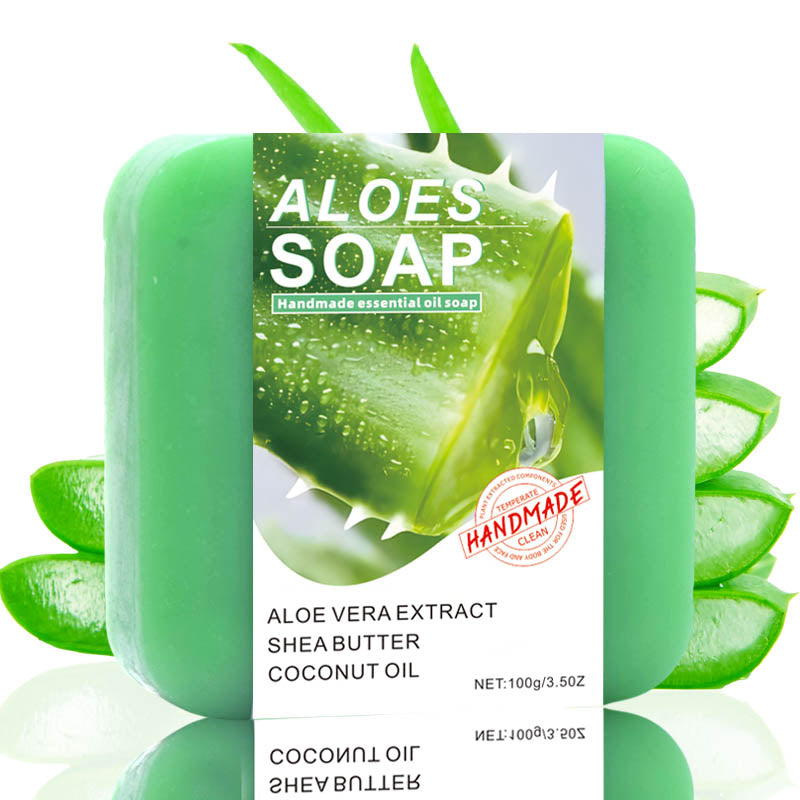 Aloe Vera Essential Oil Soap - 100g Bar