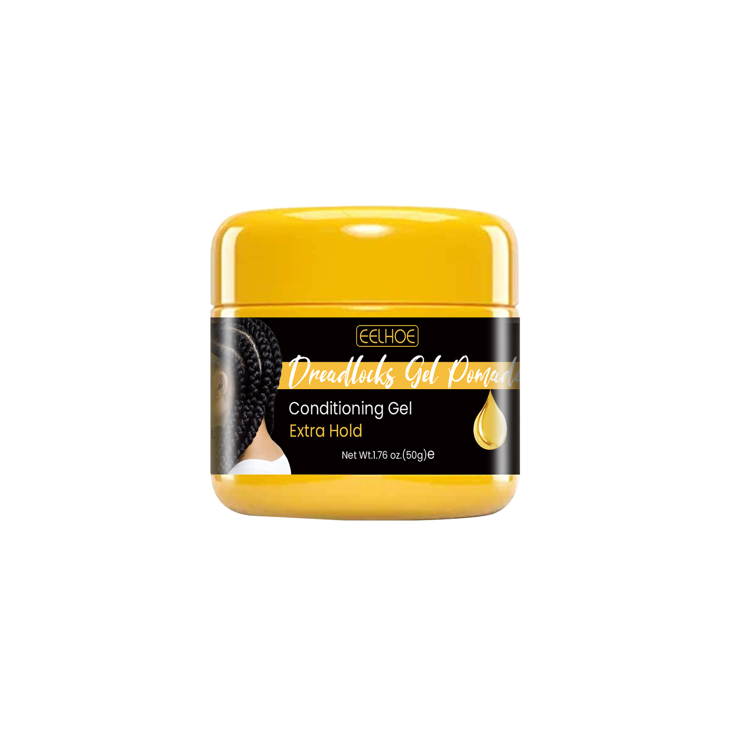 Braid Styling Gel Wax with Honey & Argan Oil for Long-Lasting Hold