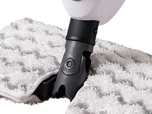 10-in-1 Steam Mop with Double-Sided Design - White