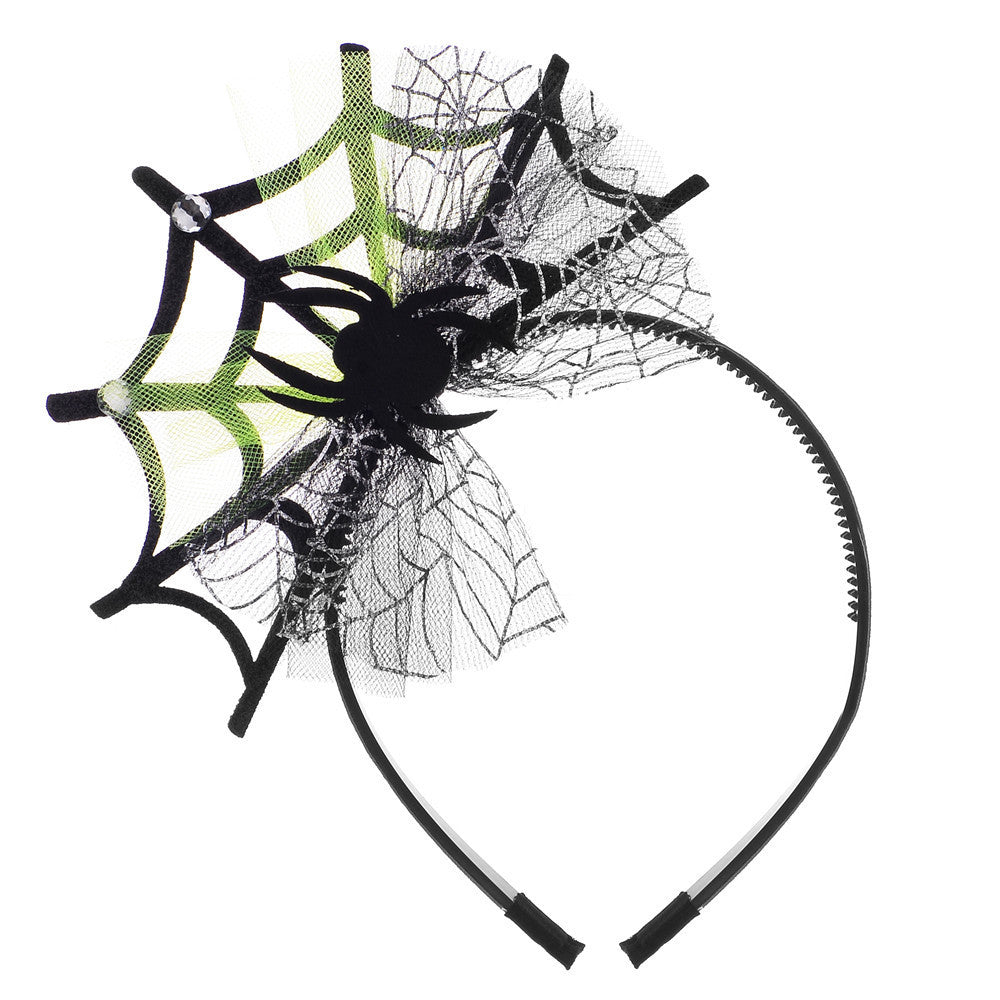 Lace Spider Web Halloween Hair Headband