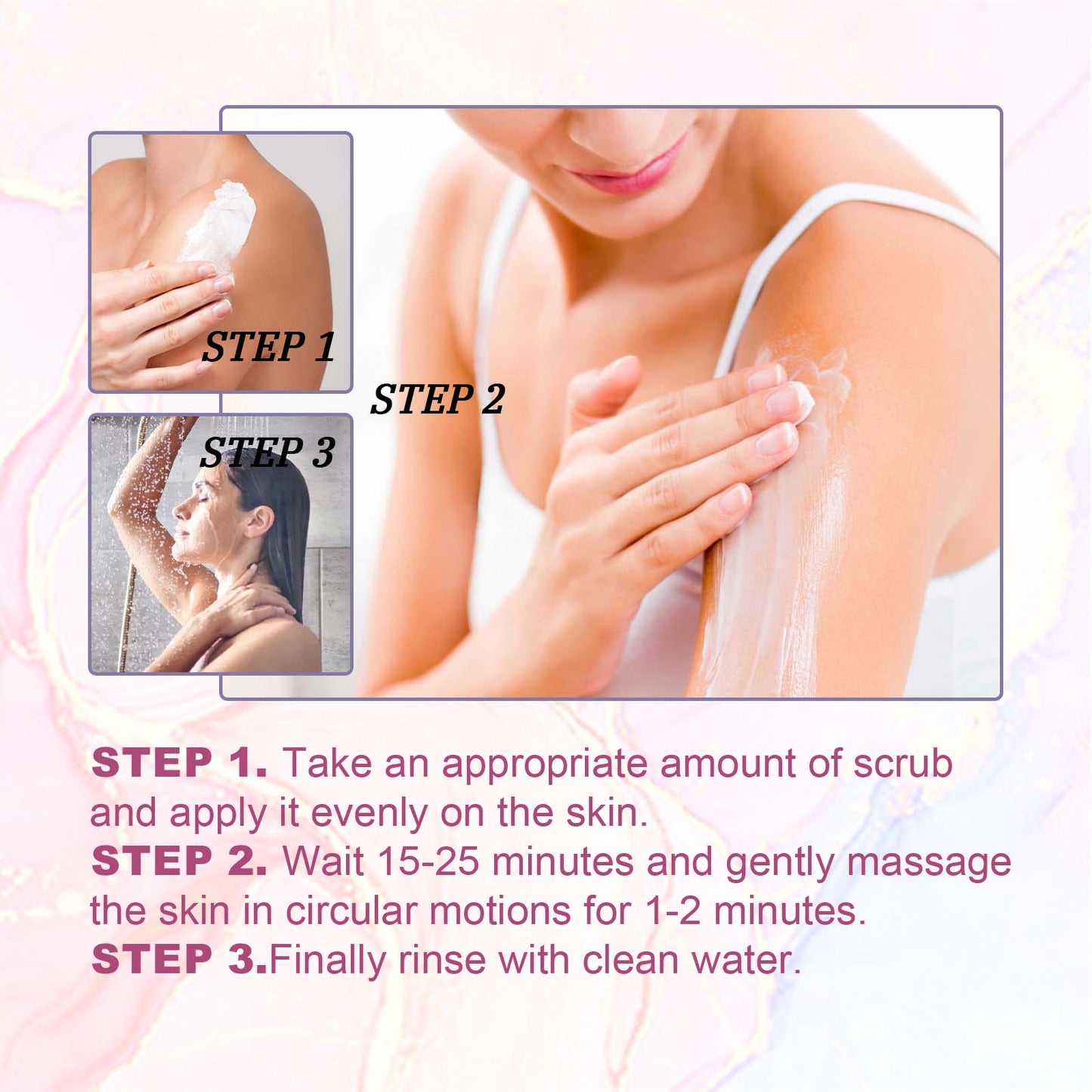 Blueberry Whipped Body Scrub - Exfoliating Brightening Skin Treatment