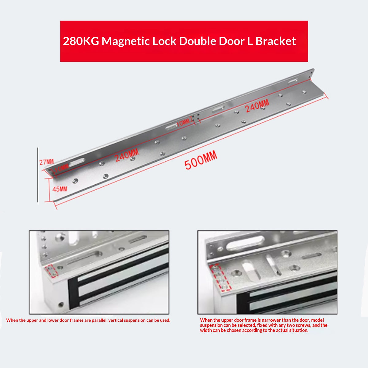 Magnetic Access Control Lock for Fire Doors - Smart Security System