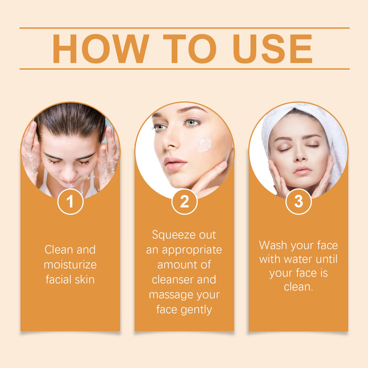 Papaya Facial Cleanser - Pore Refining & Hydrating Face Wash (100g)