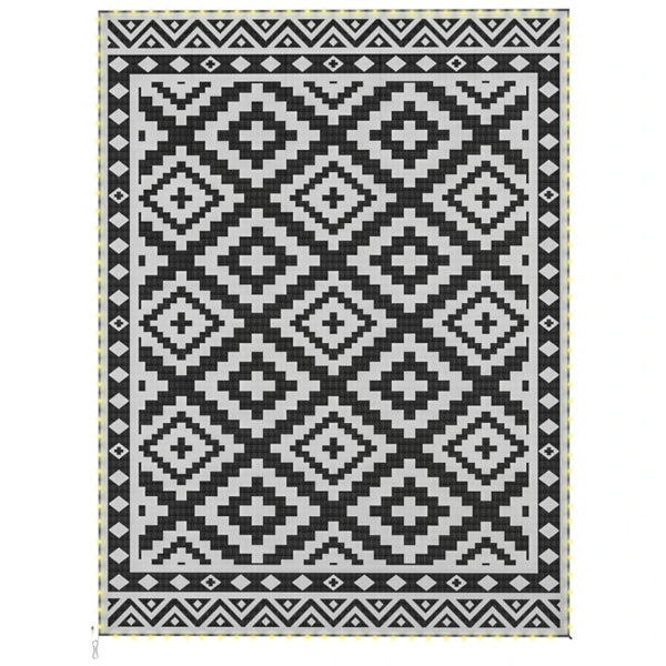 Reversible Waterproof Outdoor Rug - 143.7" x 107.9"