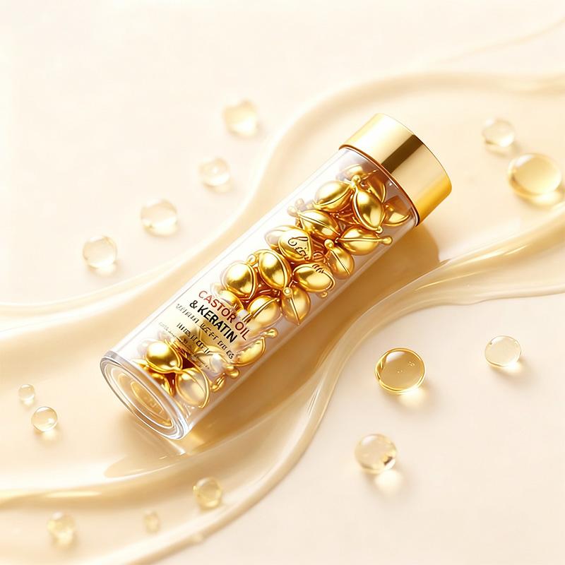 Portable Hair Oil Capsules - Travel-Friendly Nourishing Hair Treatment