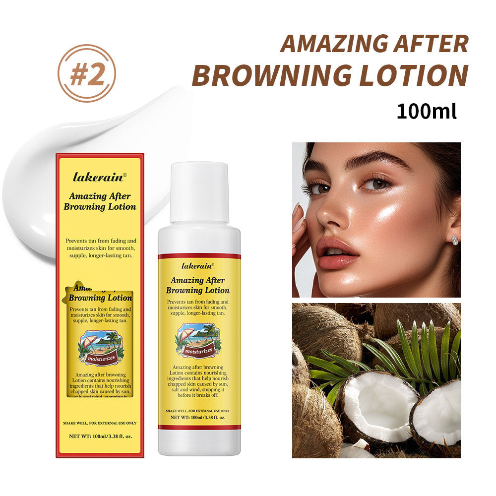 Sun Tanning Cream Beach Sunbathing Bronze