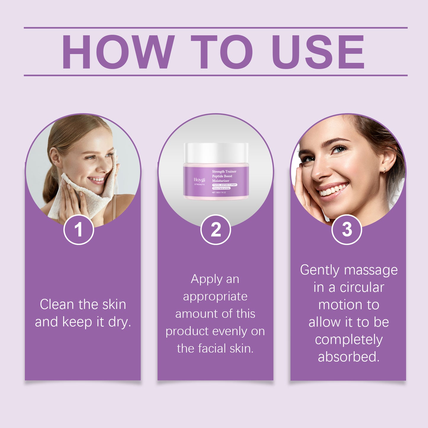 Hydrating Facial Moisturizer with Collagen & Hyaluronic Acid - 50g