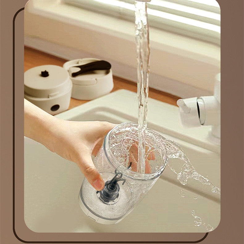 Portable Electric Shaking Cup with USB & Wireless Charging