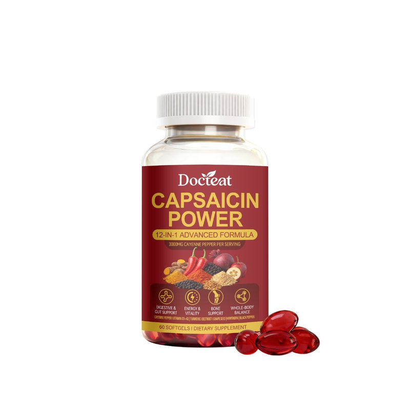 Chili Pepper Softgels - 60 Count