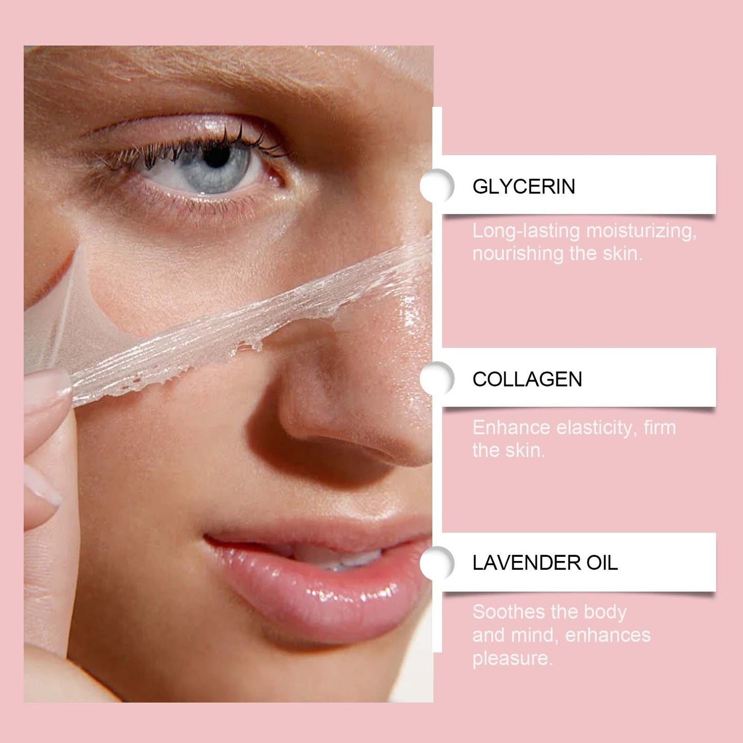 Hydrating Collagen Facial Mask for Skin Moisturization 100g