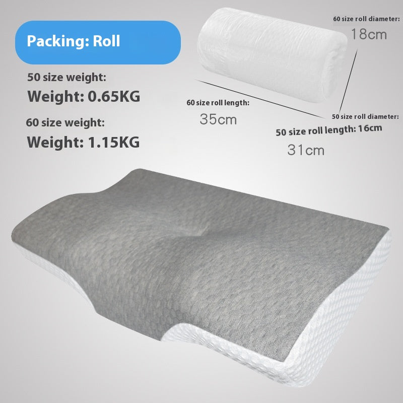 Memory Pillow Butterfly Cervical Support with Slow Rebound Memory Foam