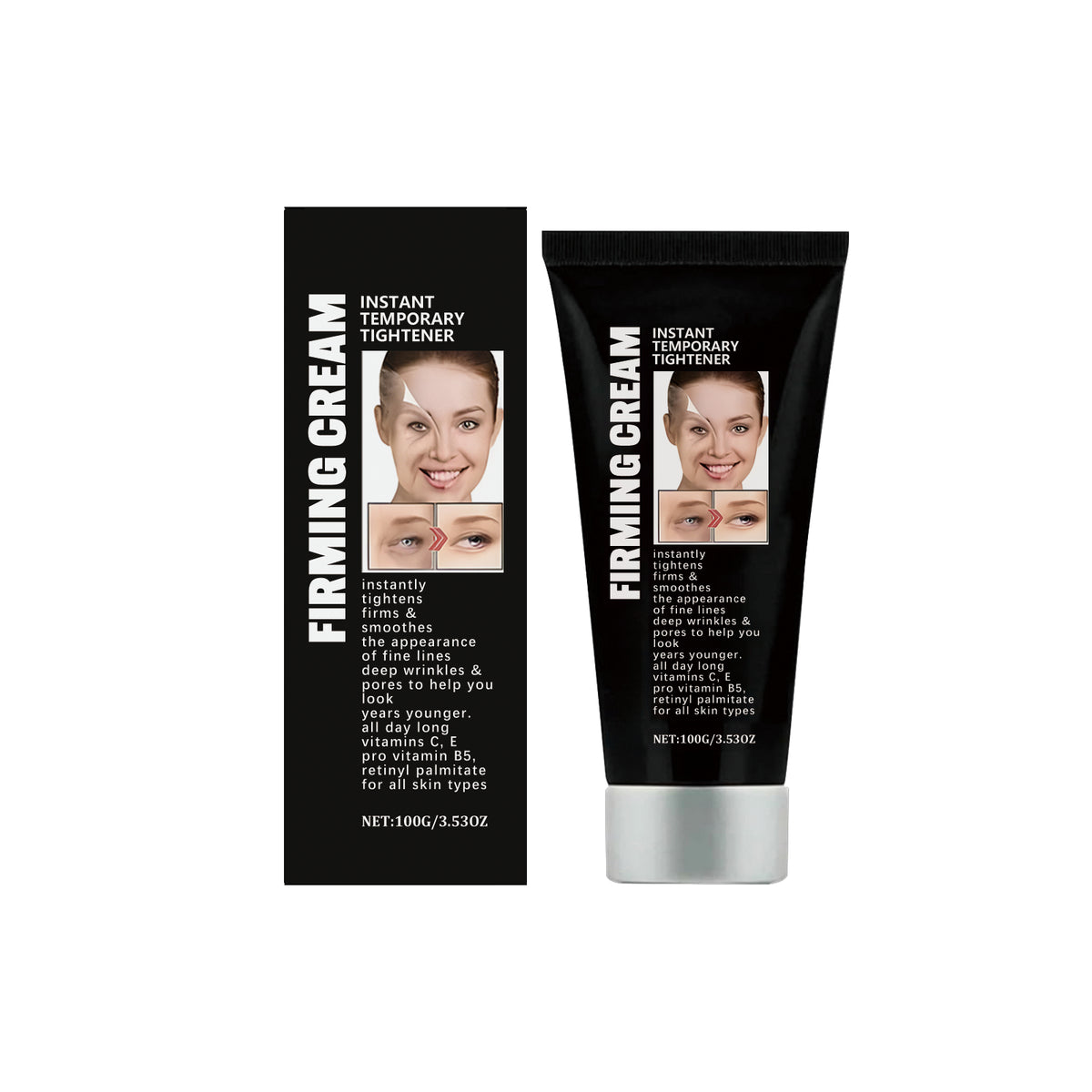 Anti-Aging Face Cream with Retinol & Vitamin C - 50g Firming & Wrinkle Reduction