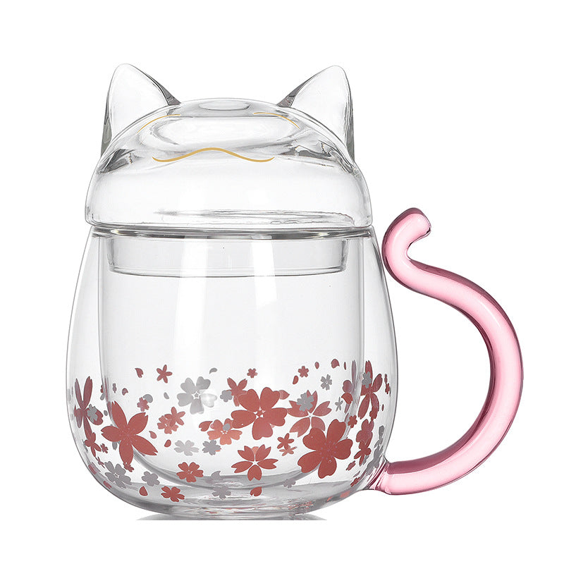 Heat-Resistant Double Layer Borosilicate Glass Cup for Hot Drinks
