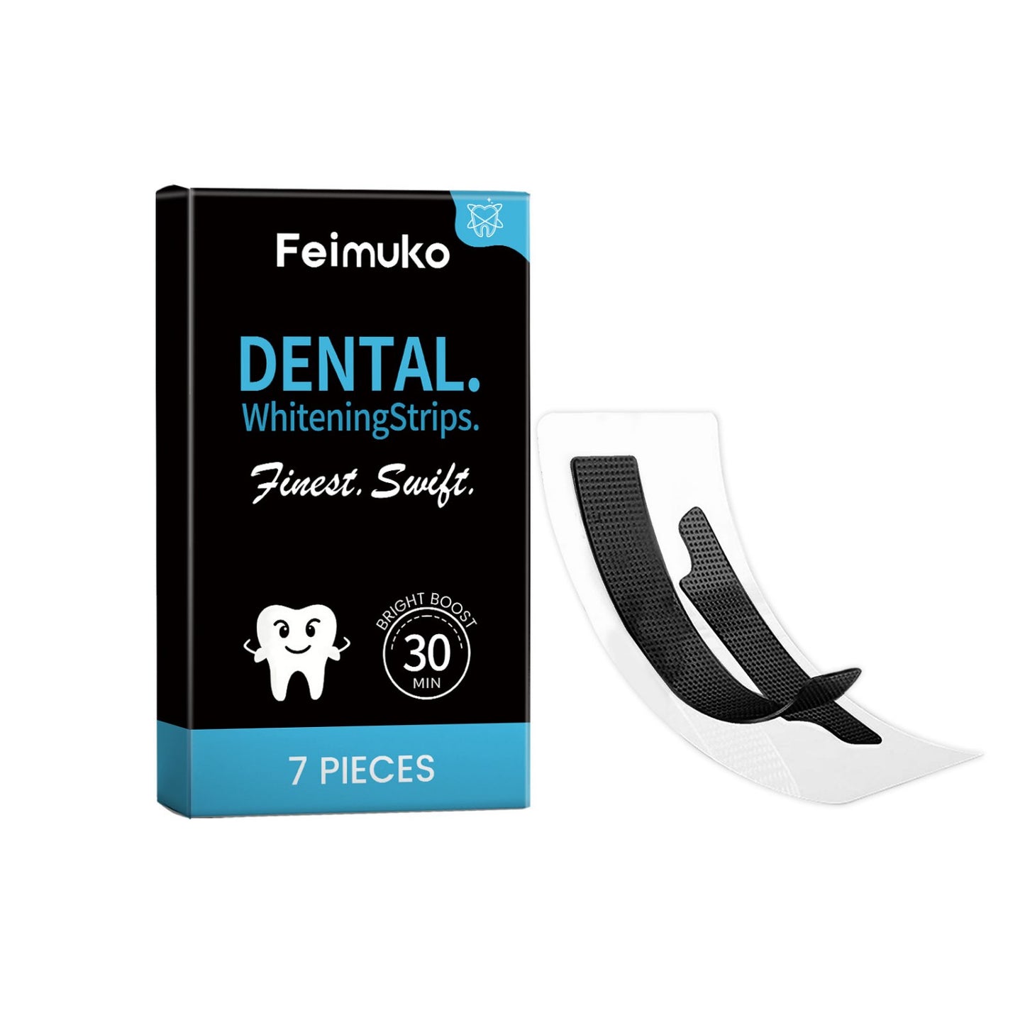 Whitening Toothpaste 7-Piece Set for Bright Smile Dental Care