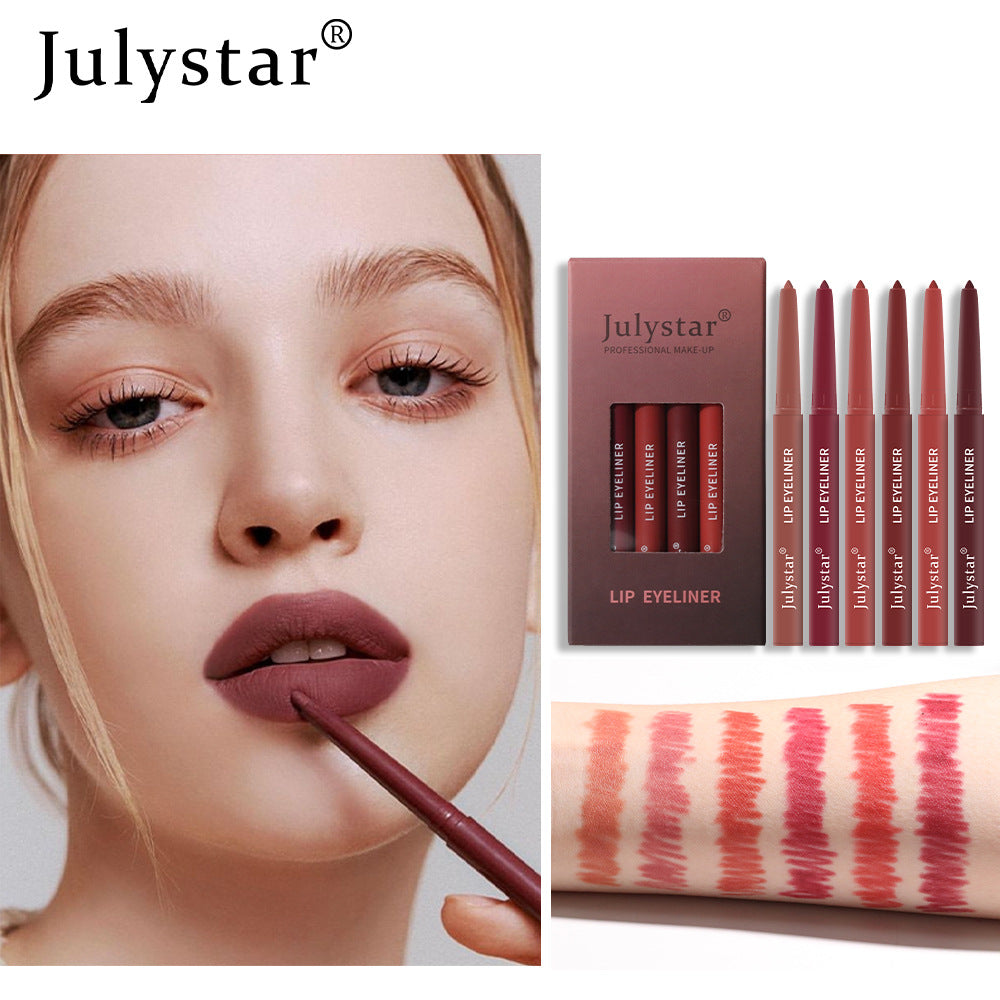 Matte Waterproof Lip Pen and Lipliner Makeup Set - 11 Piece Collection