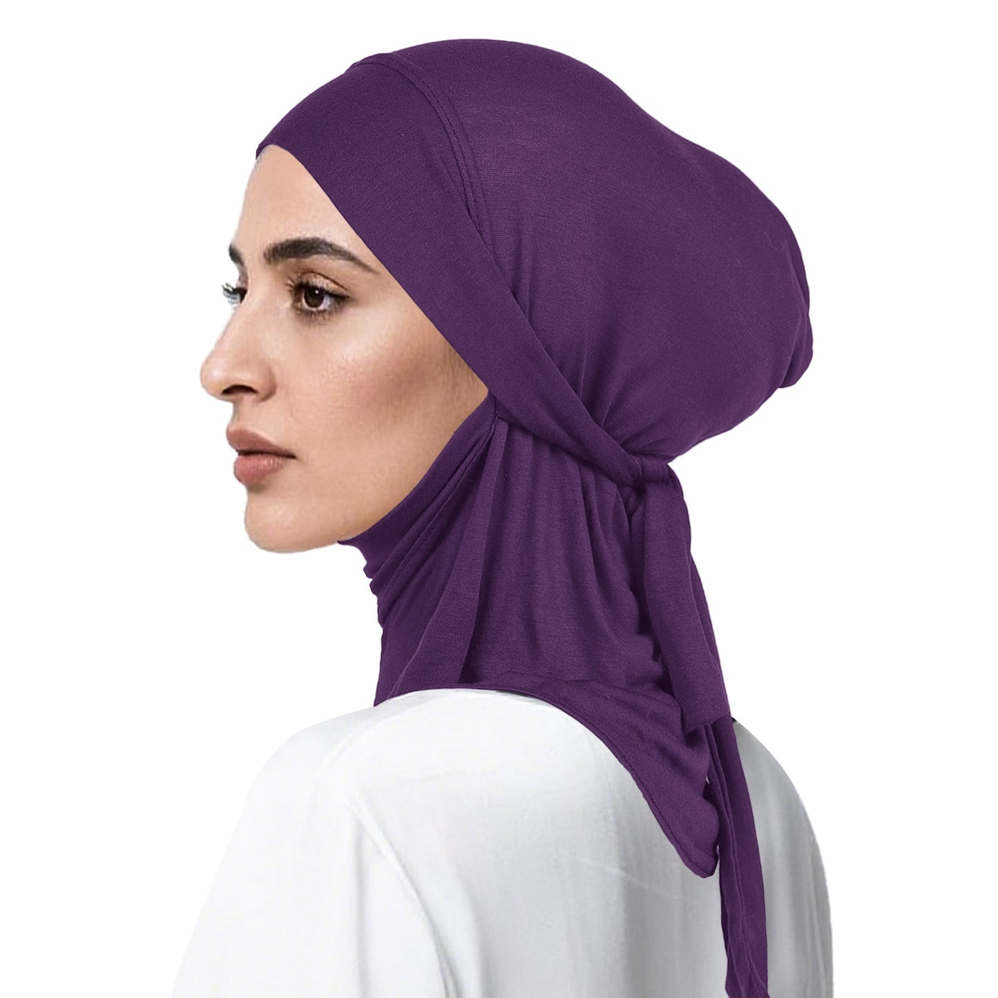 Women's Hand-Embroidered Polyester Headscarf - Sun Protection & Warmth
