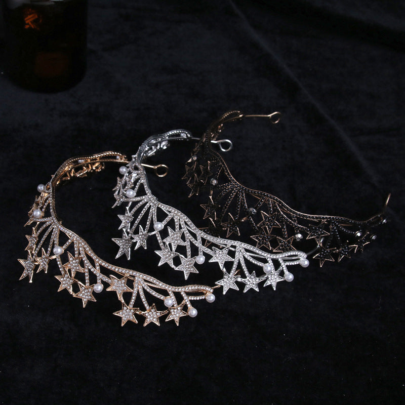 Crystal Princess Crown Hair Accessory
