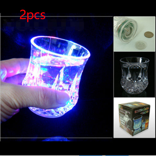 Colorful Luminous Drinkware with Built-in Lighting for Parties and Events - 12oz